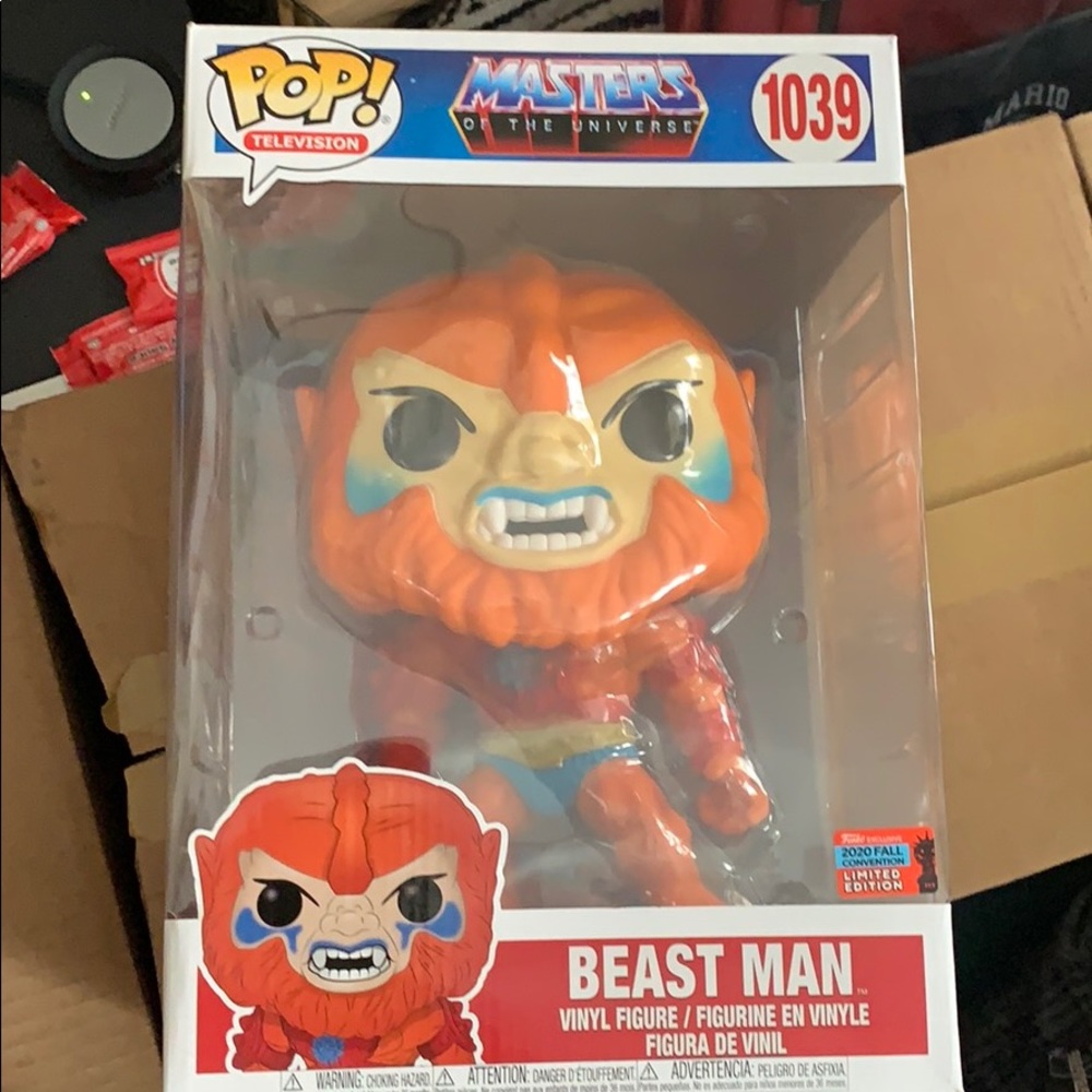 Beast Man Masters of the Universe Pop! Figure